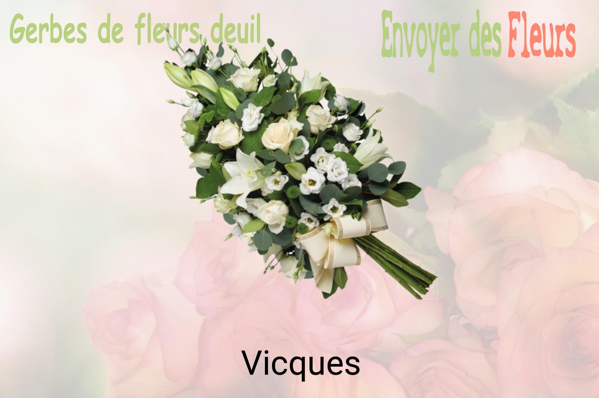Gerbe de fleurs de deuil livrée à Vicques